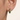 Reya Double-Row Natural Zambian Emerald Huggies