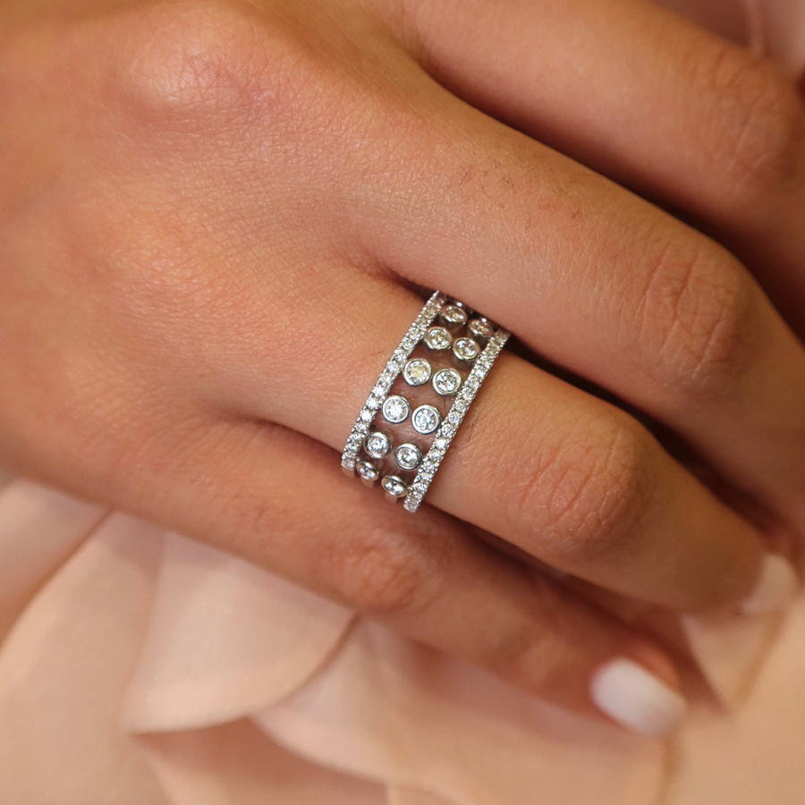 Sariah Diamond Ring - Psylish