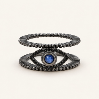 Noir Tichi Oura Ring Cap - Psylish
