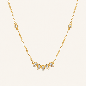 Crane Diamond Necklace - Psylish