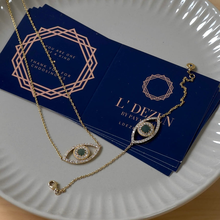 Tichi 'Kismet' Evil Eye Necklace