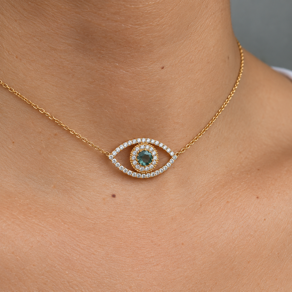 Tichi 'Kismet' Evil Eye Necklace