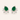 Zarah Emerald Diamond Earrings - Psylish