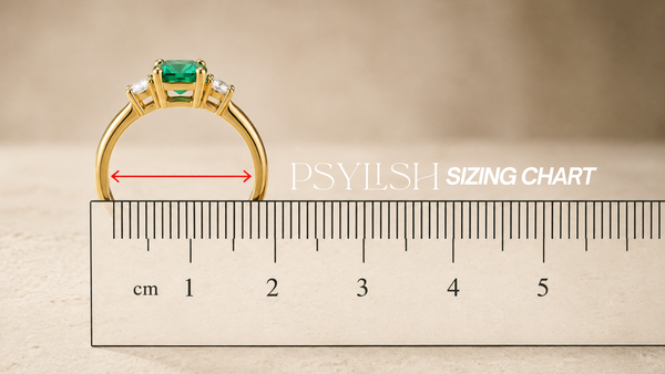 Psylish Ring Sizing Chart