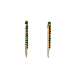Mia Emerald Earrings