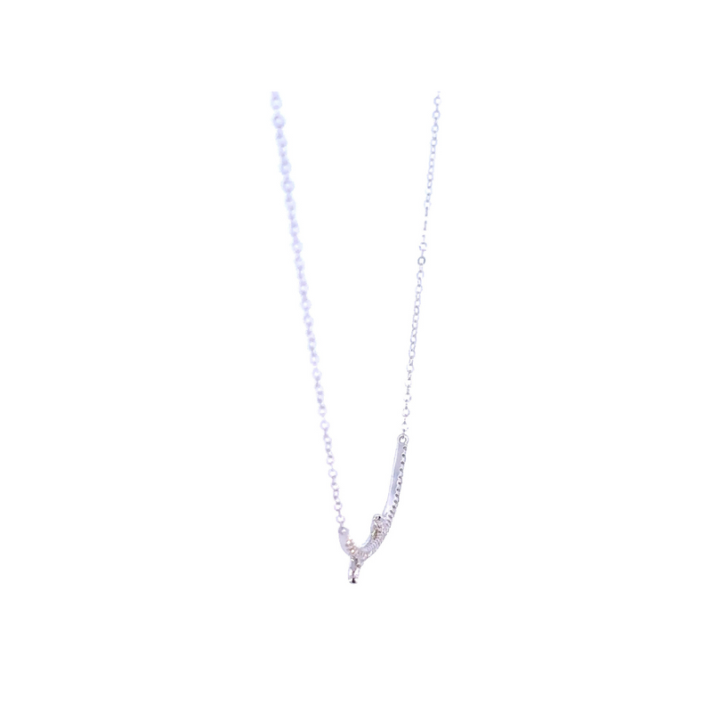 Tria White Necklace