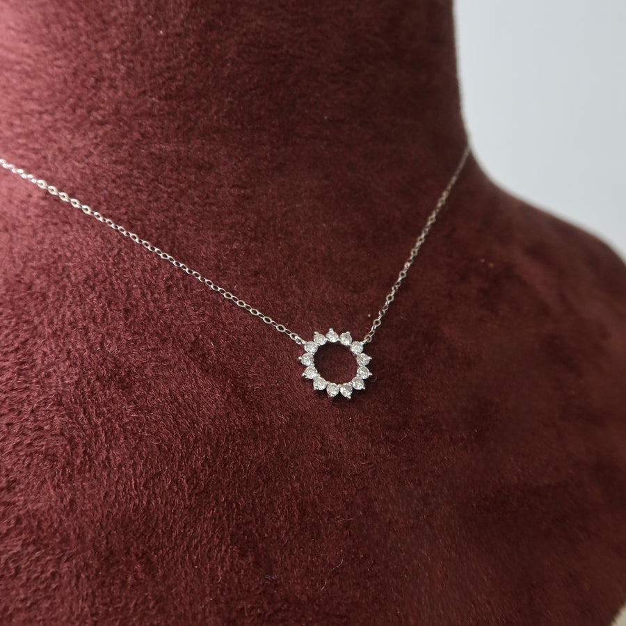 Circle of Life Diamond Necklace - Psylish
