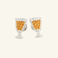 Clink Stud Earrings