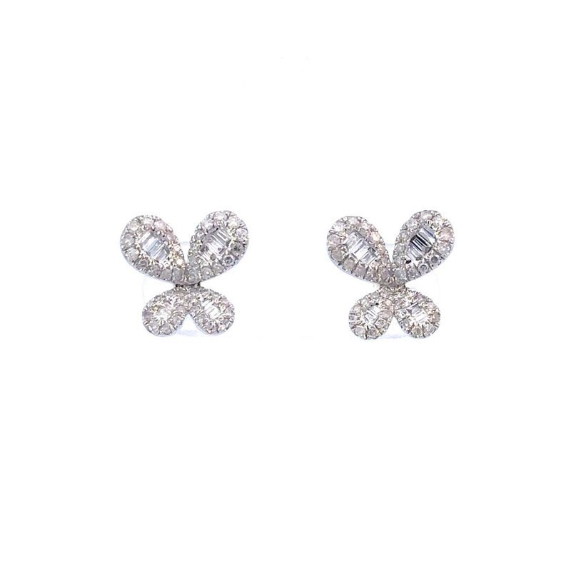 Nabi White Gold Earring Studs