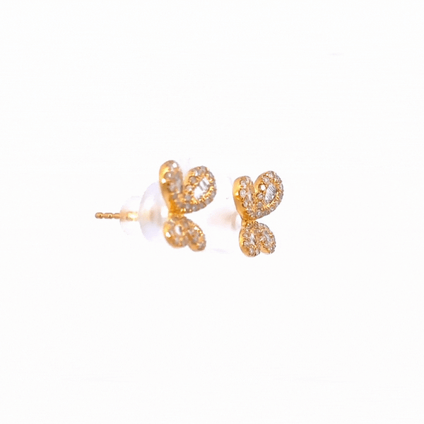 Nabi Gold Earring Studs - Psylish
