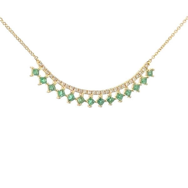 Aurelia Emerald Necklace - Psylish