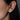 Heart Drop Diamond Earrings