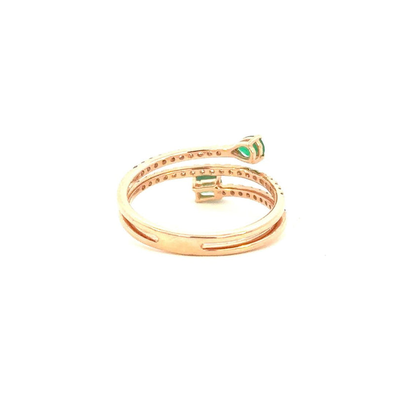 Aviva Emerald Ring - Psylish