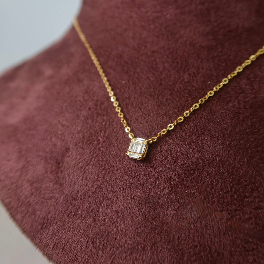 Alina Diamond Necklace - Psylish