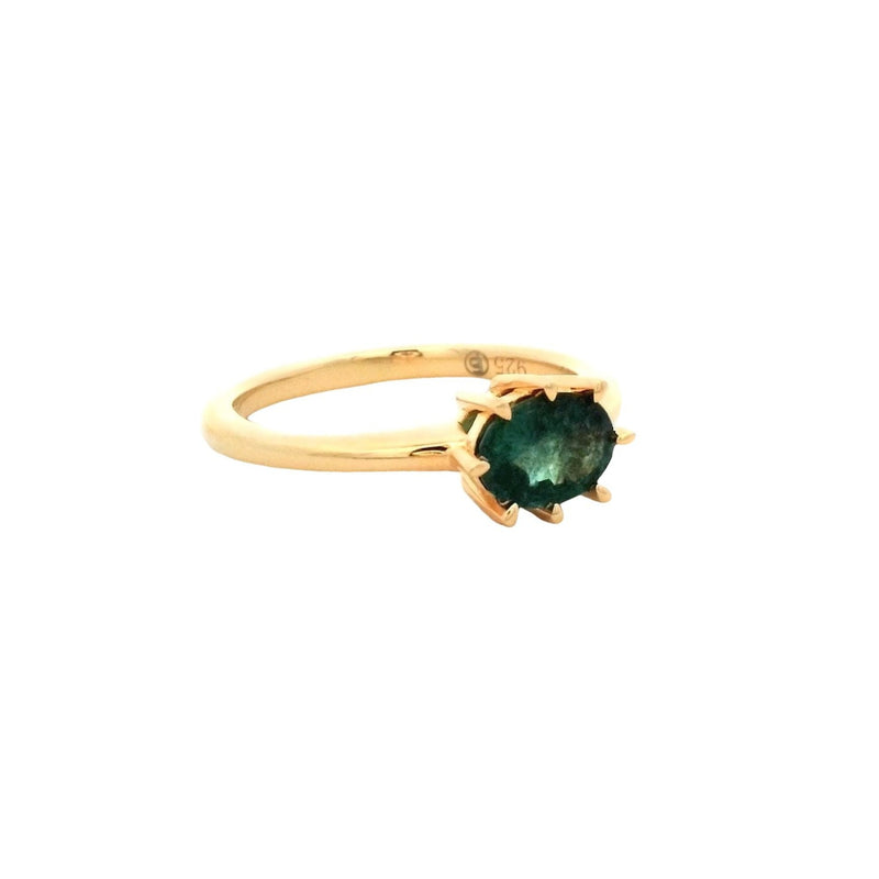 Sera Oval Emerald Ring