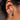 Heart Drop Diamond Earrings