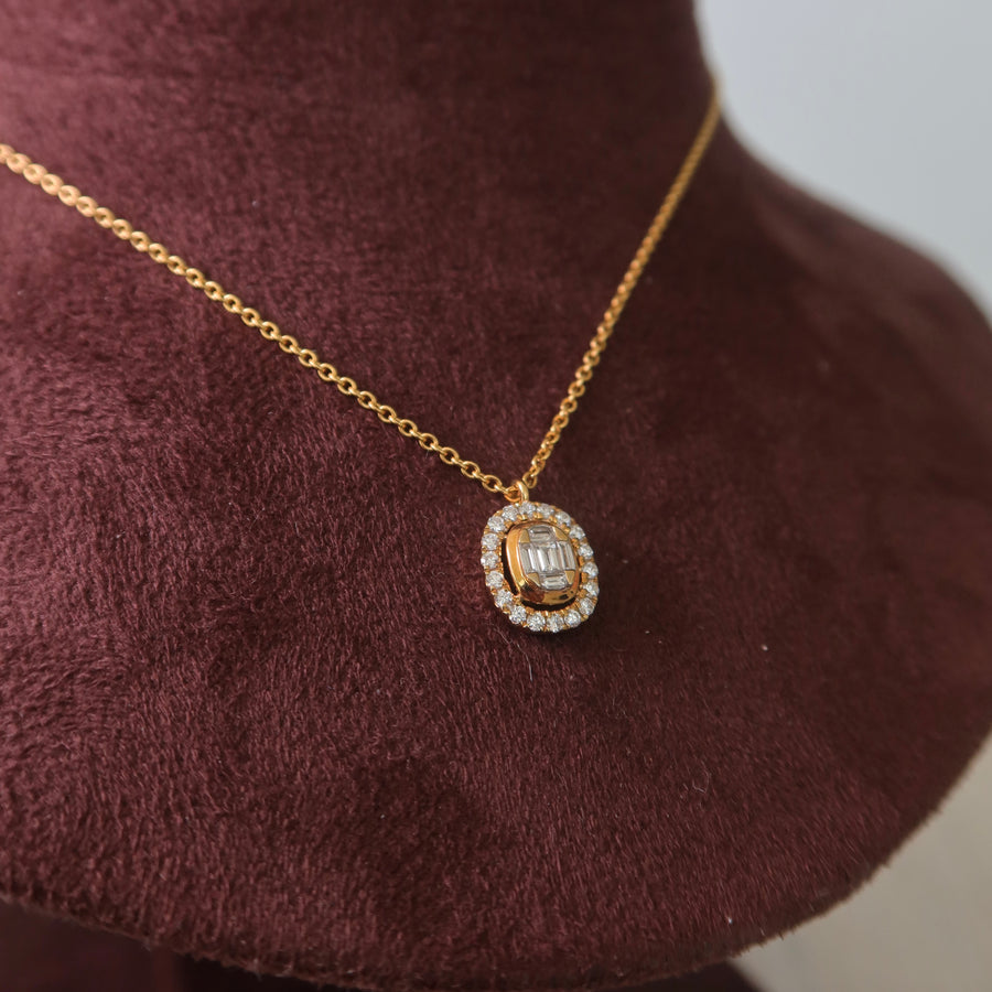 Ollie Diamond Necklace - Psylish