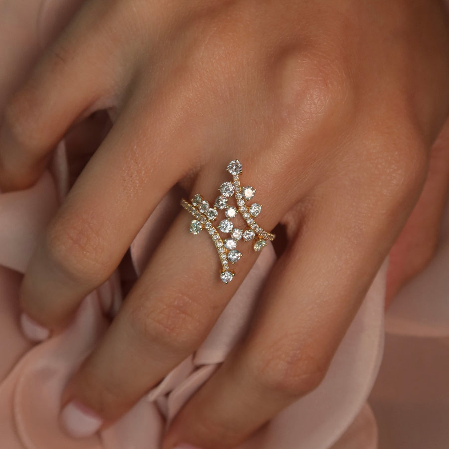 Leia Diamond Ring - Psylish