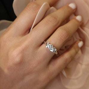 Kiaan White Gold Diamond Ring - Psylish