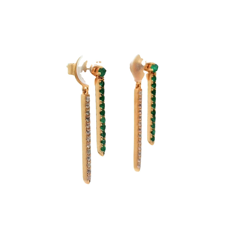 Mia Emerald Earrings