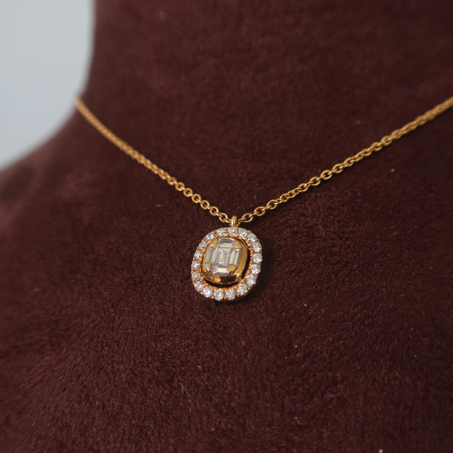 Ollie Diamond Necklace - Psylish
