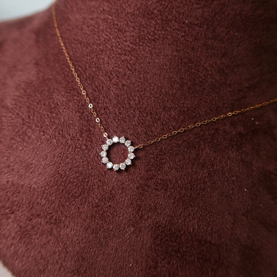 Circle of Life Diamond Necklace - Psylish