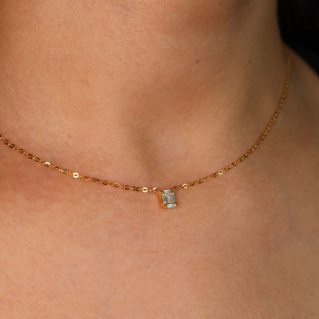 Alina Diamond Necklace - Psylish