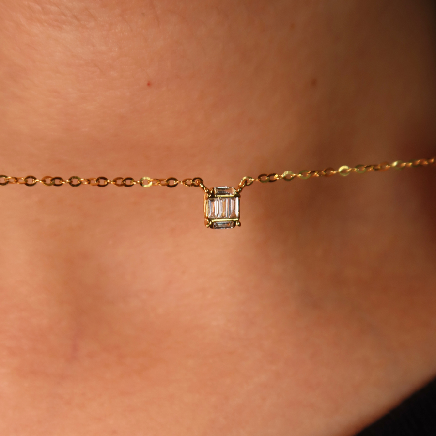 Alina Diamond Necklace - Psylish
