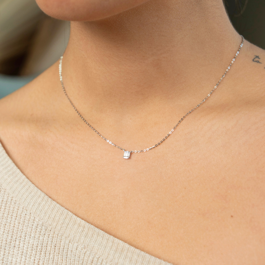 Alina Diamond Necklace - Psylish