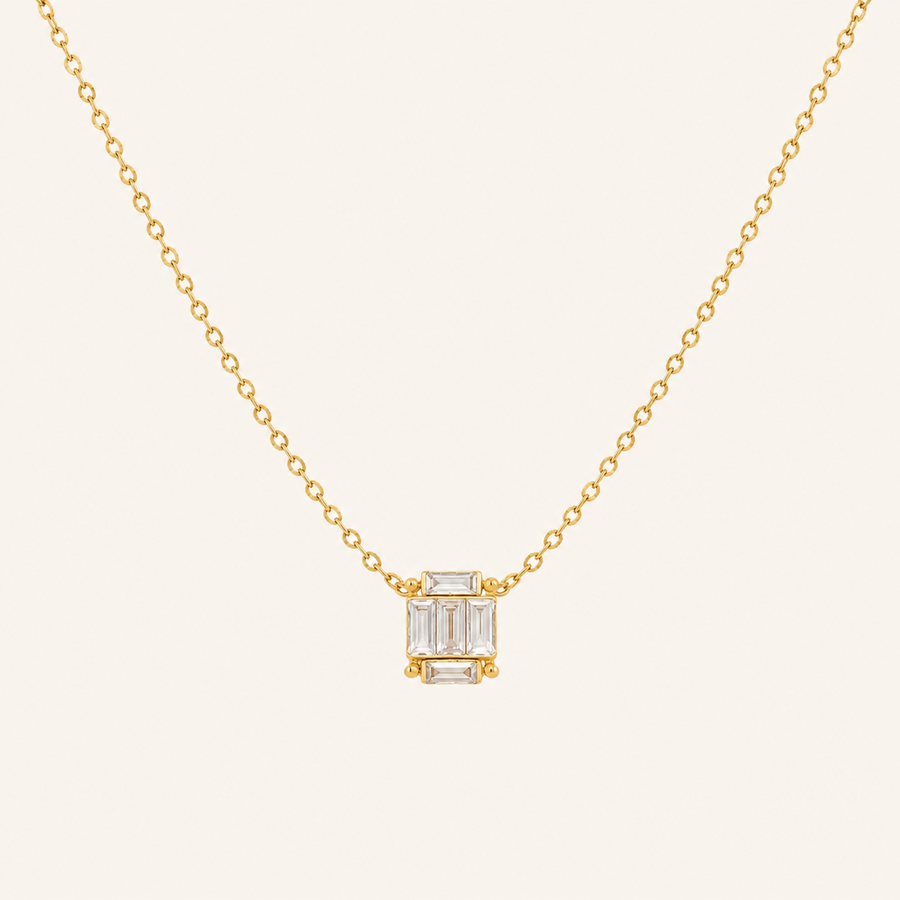 Alina Diamond Necklace - Psylish