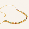 Amelia Rainbow Sapphires Choker Necklace