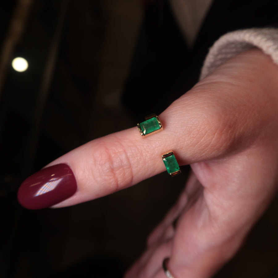 Aray Emerald Ring - Psylish