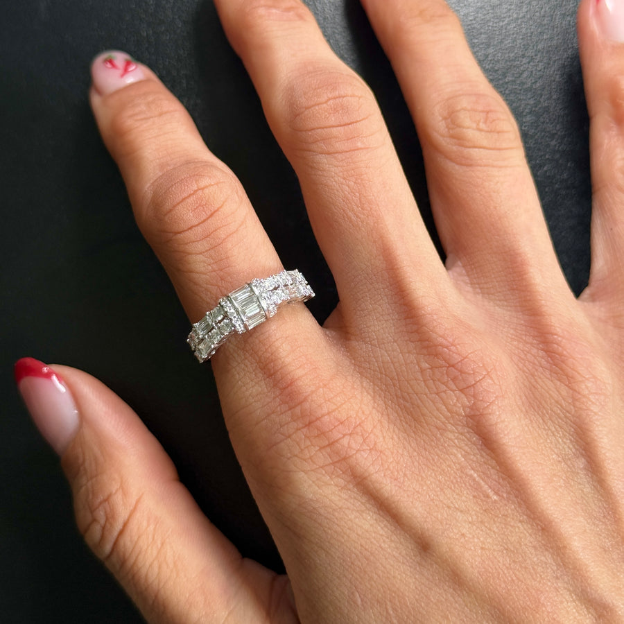 Arc Diamond Ring - Psylish