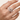 Arietta Diamond Ring on Hand