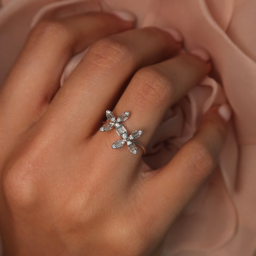 Chloris Diamond Ring - Psylish