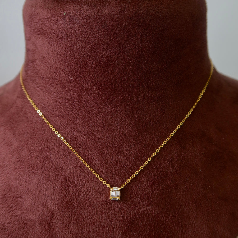 Alina Diamond Necklace - Psylish