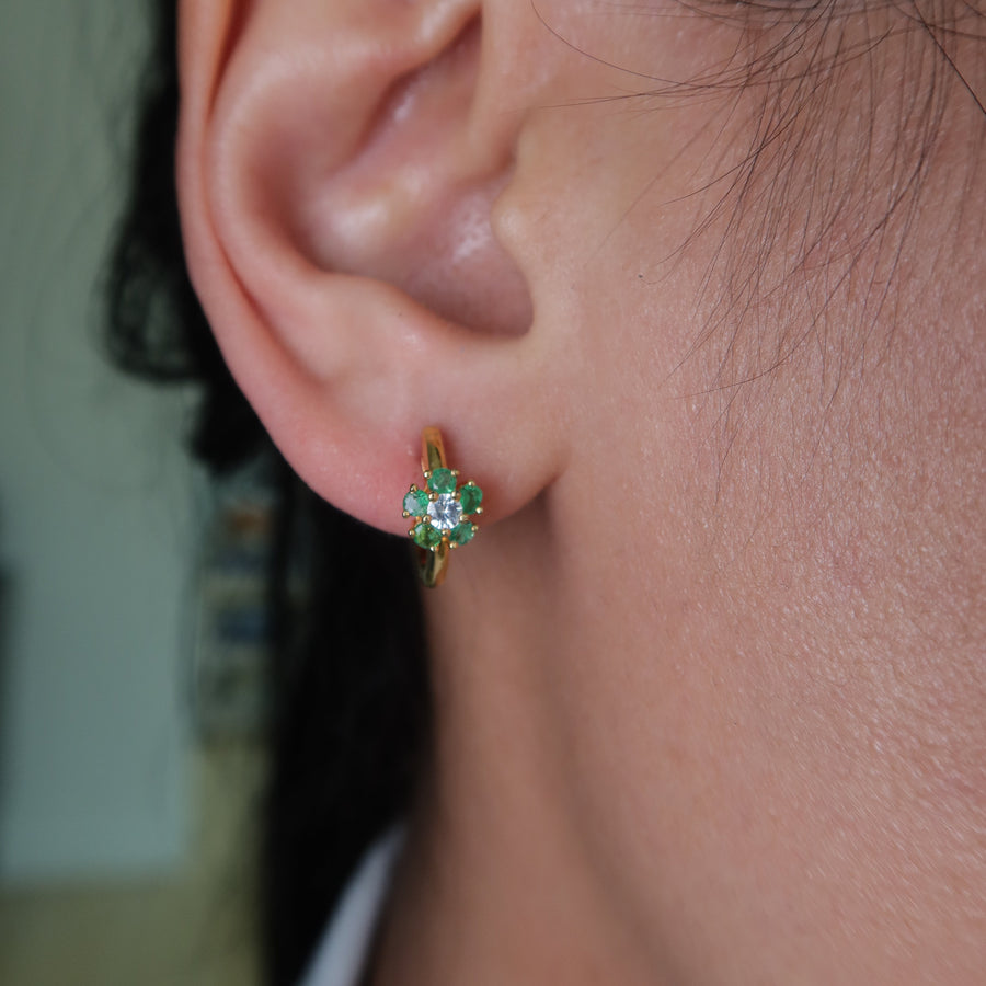 Blossom Emerald Huggies - Psylish