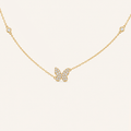 Flutter Diamond Necklace