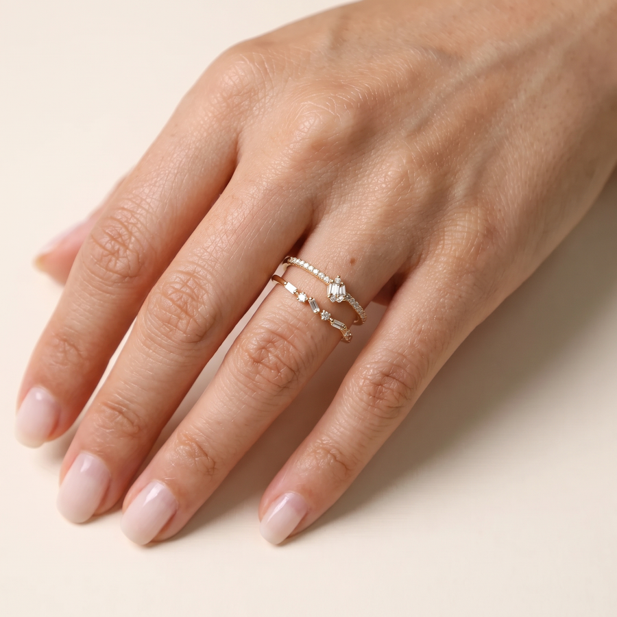 Callen Diamond Ring On Hand