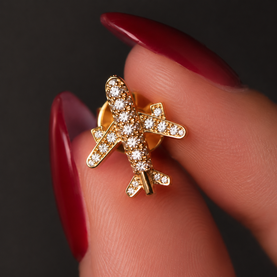 Jetsetter Stud Earrings - Psylish