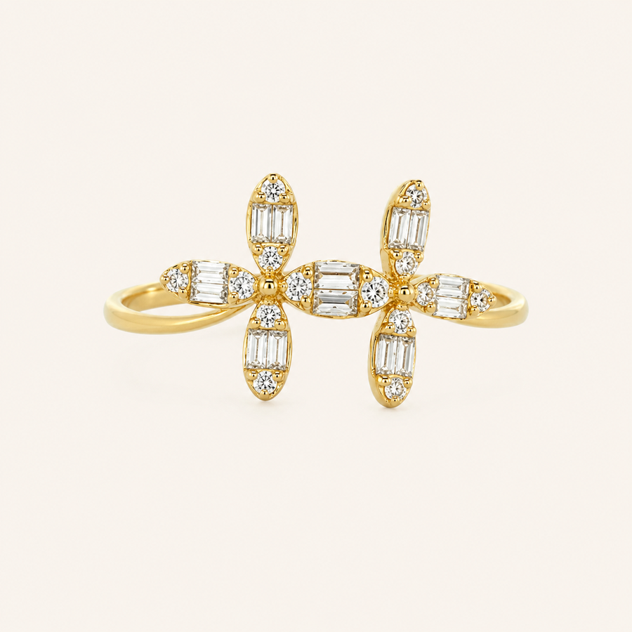 Chloris Diamond Ring - Psylish