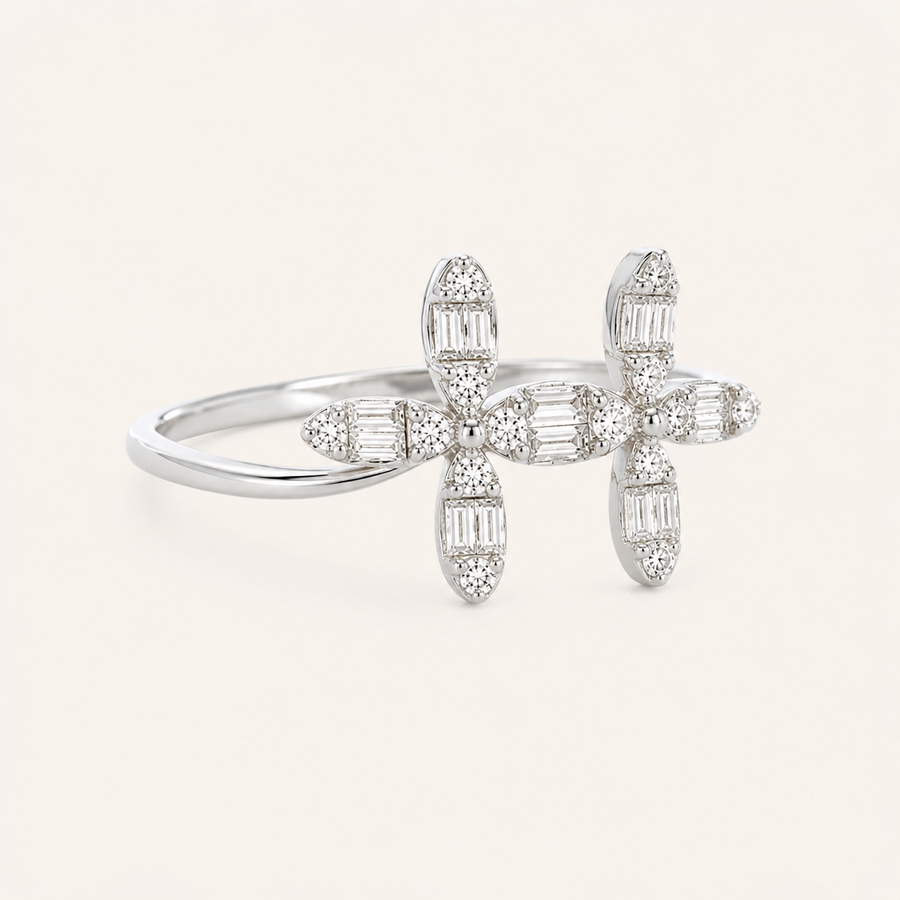 Chloris Diamond Ring - Psylish