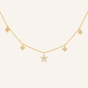 Cleo Diamond Necklace - Psylish