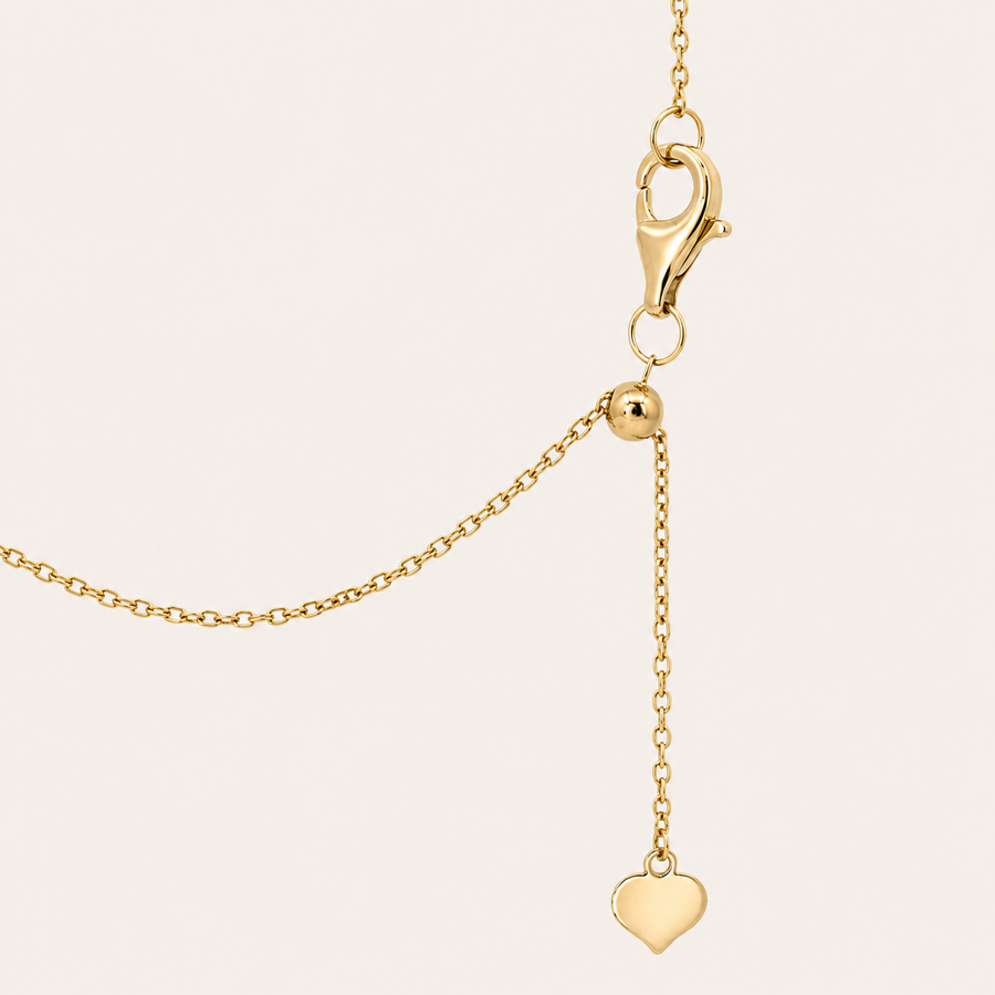 Anne Fleur Deux Diamond Necklace - Psylish