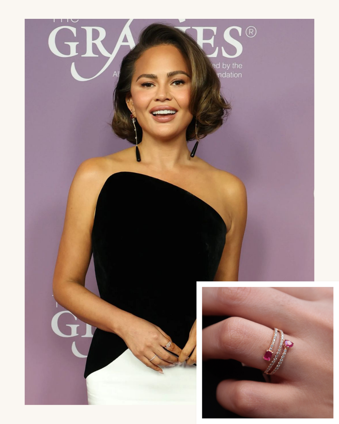 Double Baguette Diamond Ring