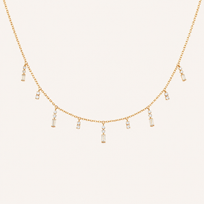 Diamond Drip Necklace - Psylish