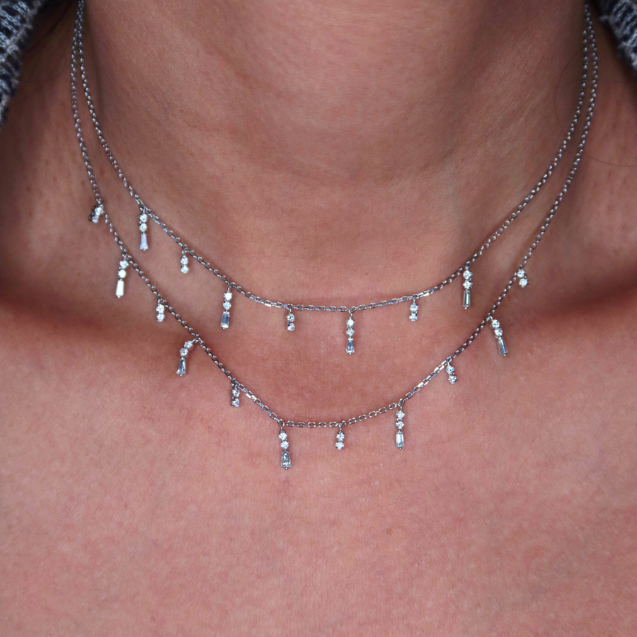 Diamond Drip Necklace - Psylish