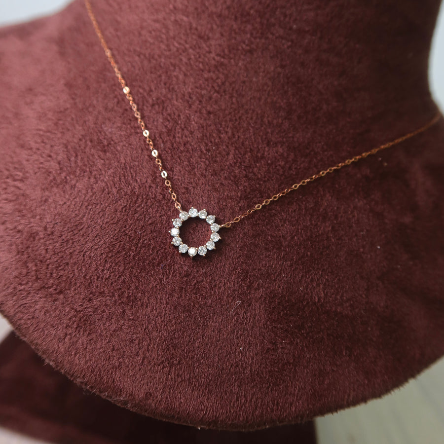 Circle of Life Diamond Necklace - Psylish