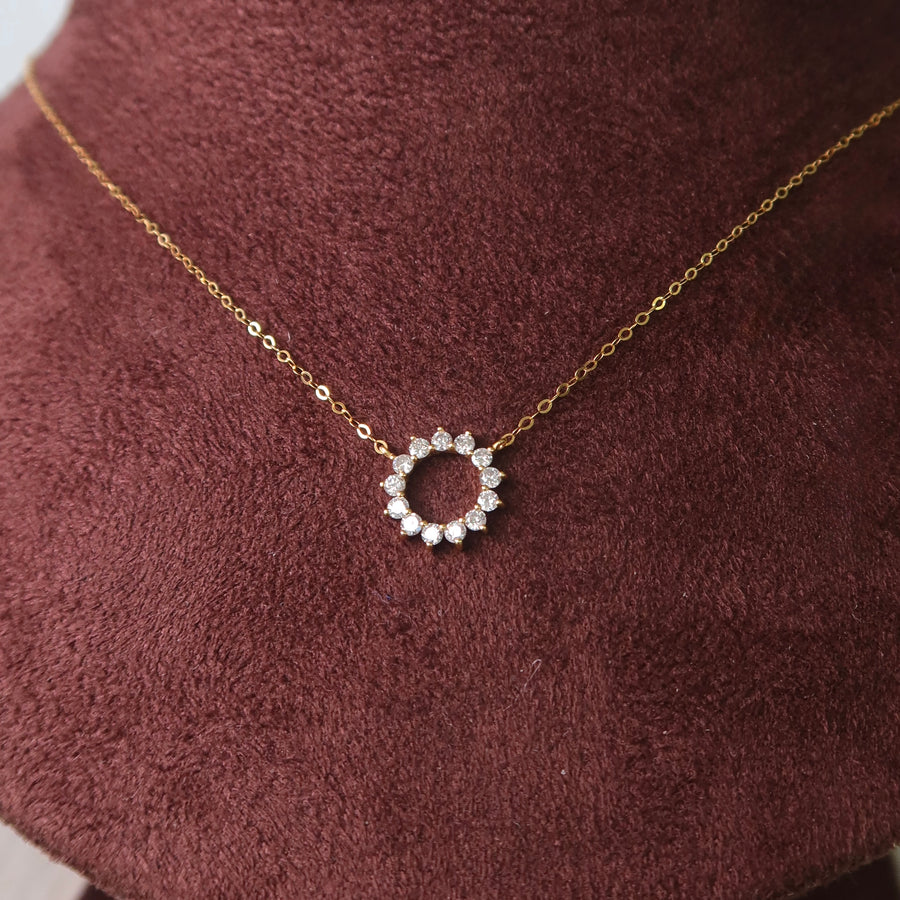 Circle of Life Diamond Necklace - Psylish
