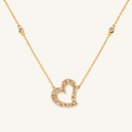 Emma Heart Diamond Necklace